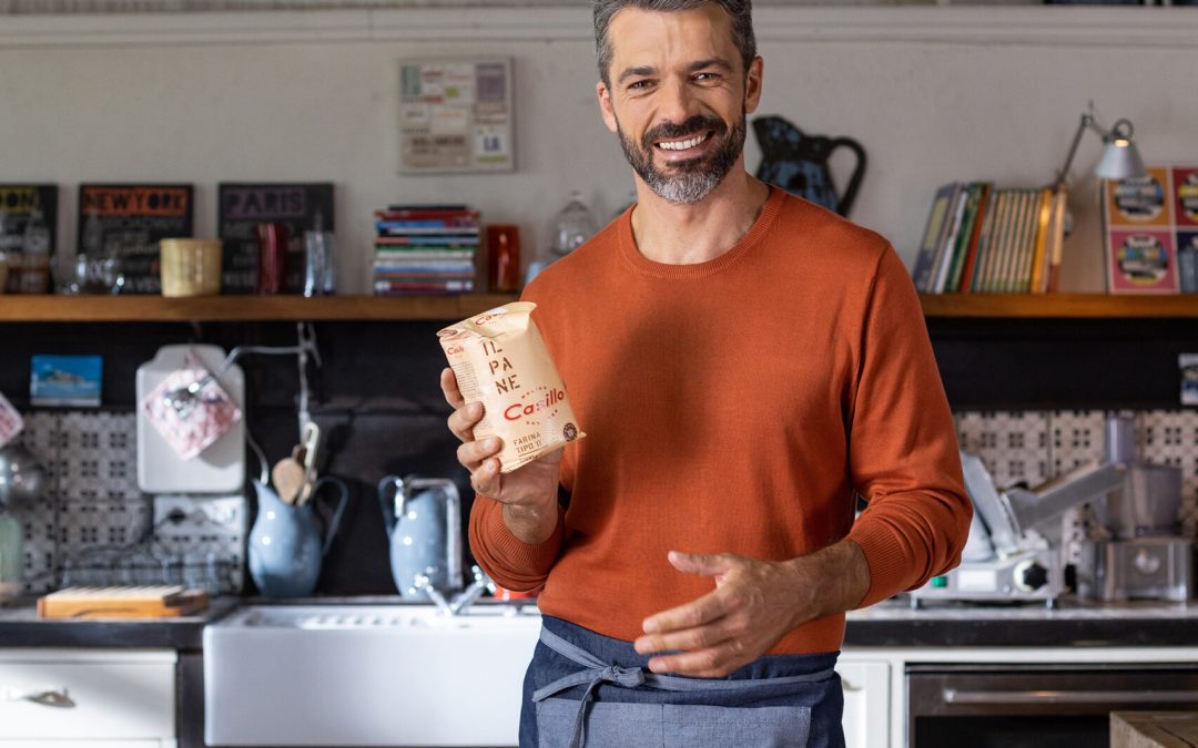 Luca Argentero per Molino Casillo