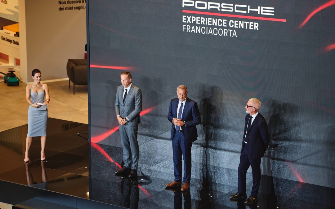 Giorgia Surina presenta Opening Porsche Experience Center