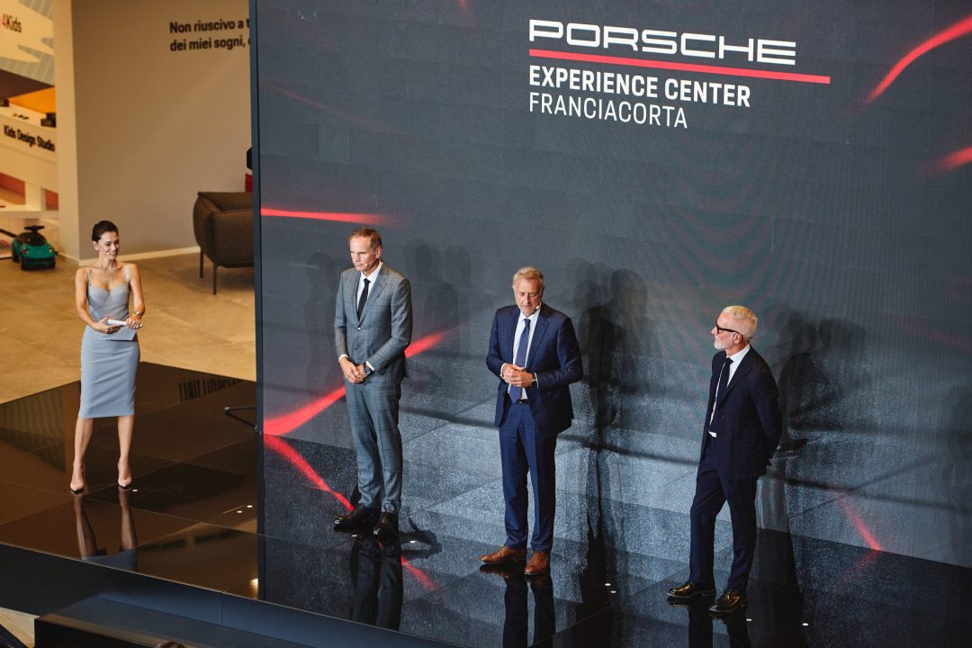Giorgia Surina presenta Opening Porsche Experience Center